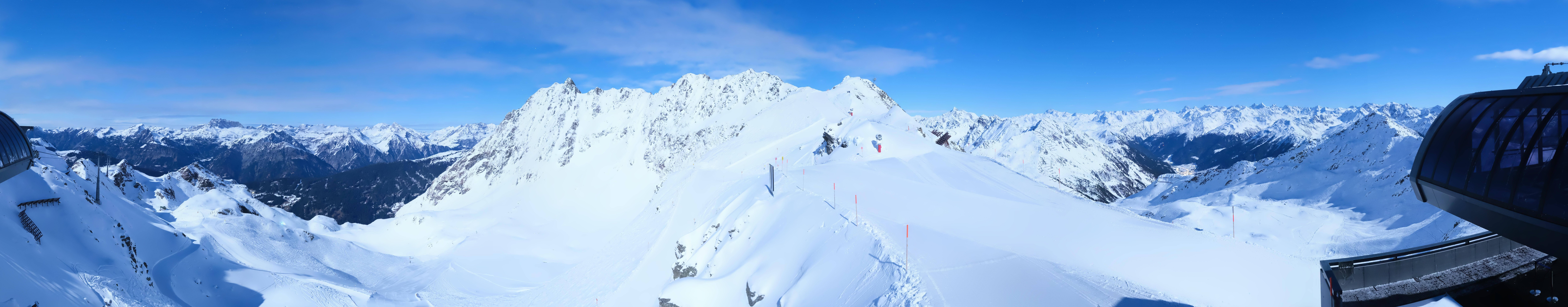 Archiv Foto Webcam Panorama Bahn - Silvretta Montafon