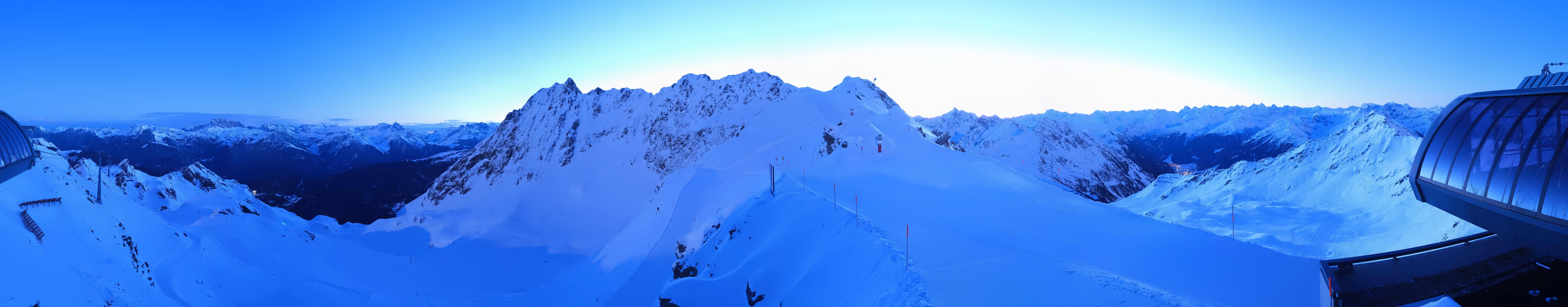 Archiv Foto Webcam Panorama Bahn - Silvretta Montafon