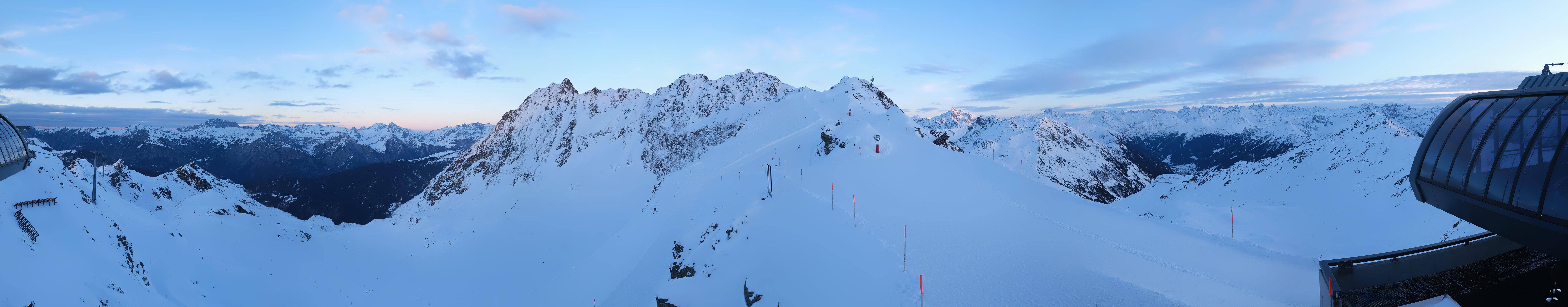 Archiv Foto Webcam Panorama Bahn - Silvretta Montafon