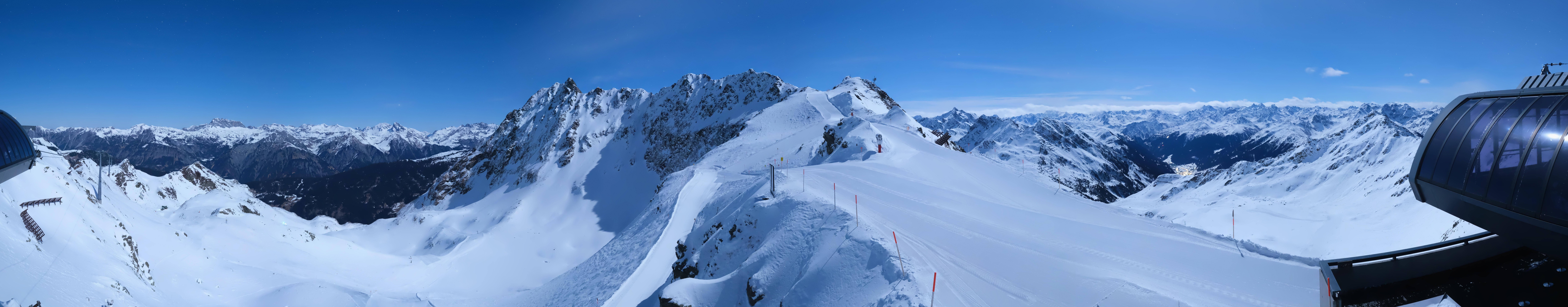 Archiv Foto Webcam Panorama Bahn - Silvretta Montafon