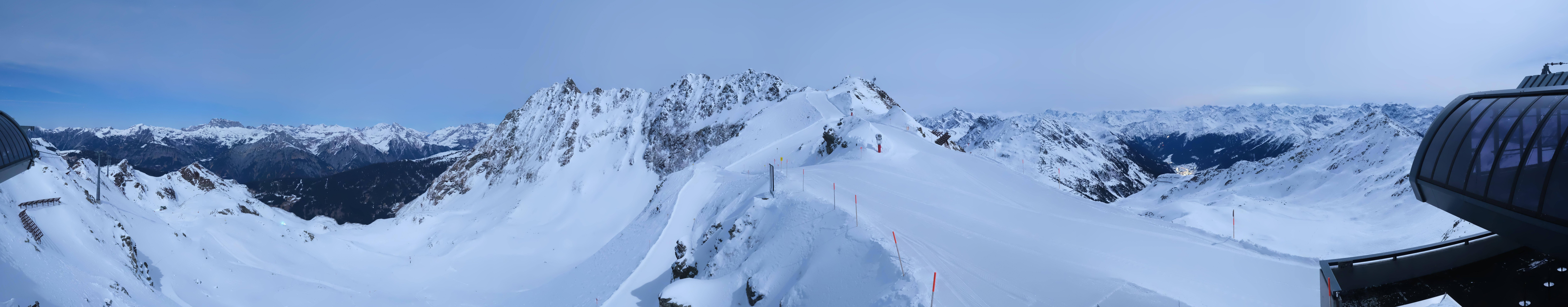 Archiv Foto Webcam Panorama Bahn - Silvretta Montafon