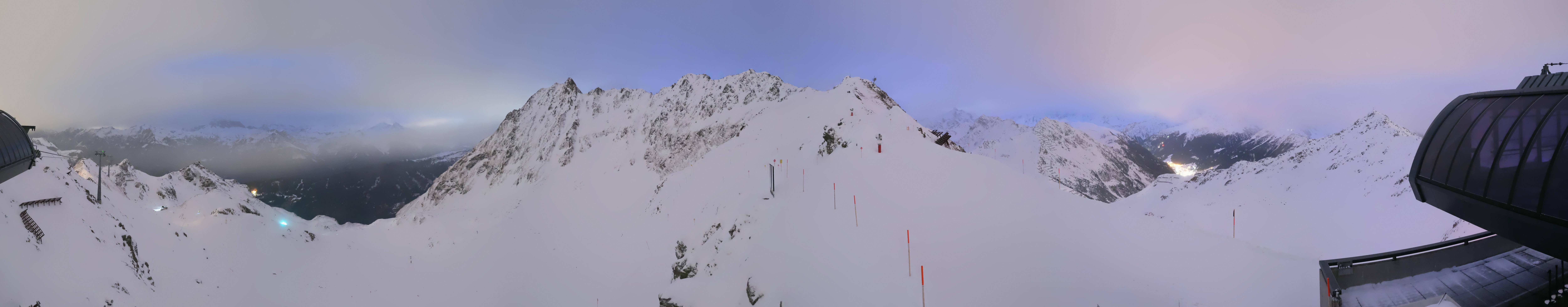 Archiv Foto Webcam Panorama Bahn - Silvretta Montafon