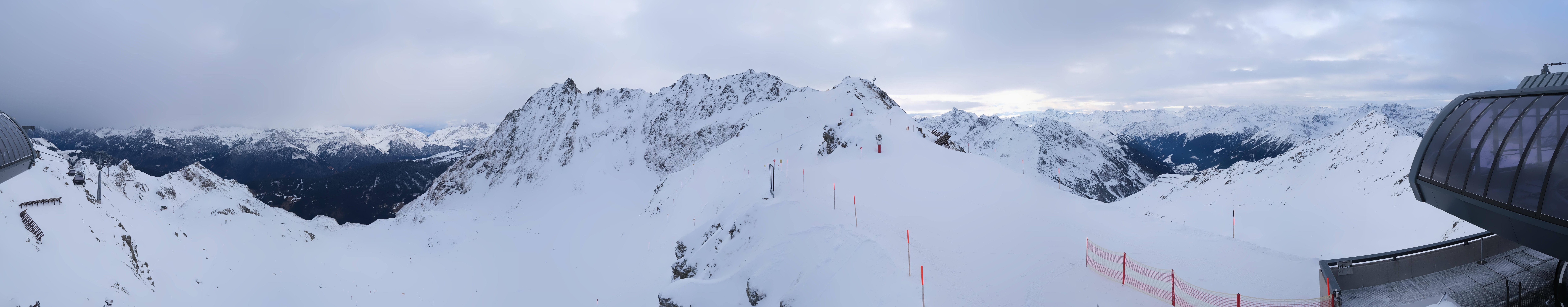 Archiv Foto Webcam Panorama Bahn - Silvretta Montafon