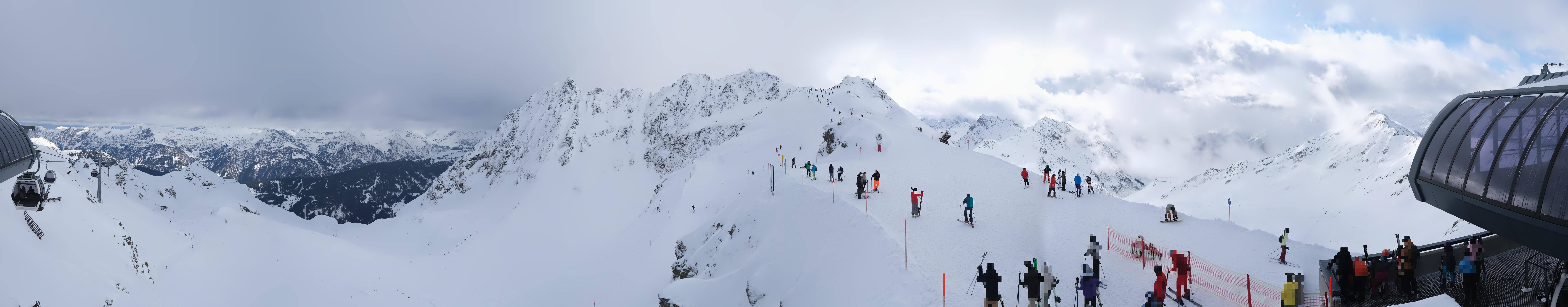 Archiv Foto Webcam Panorama Bahn - Silvretta Montafon