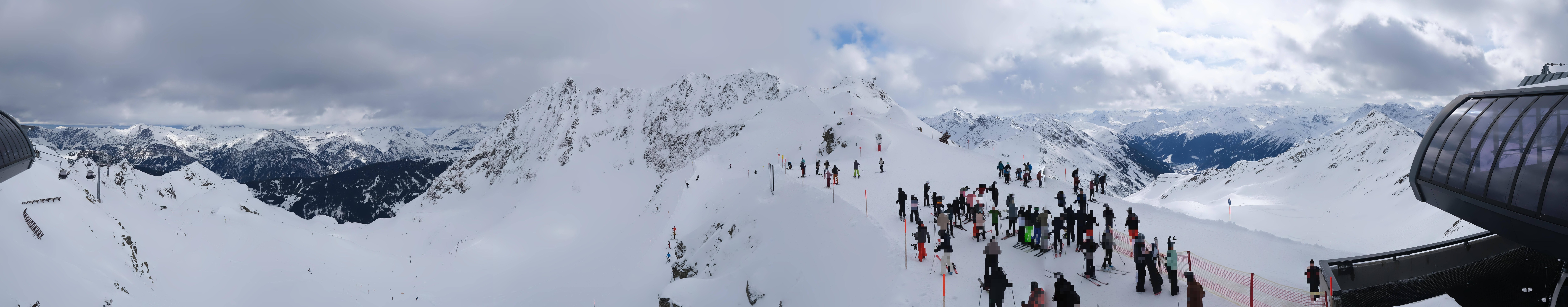 Archiv Foto Webcam Panorama Bahn - Silvretta Montafon