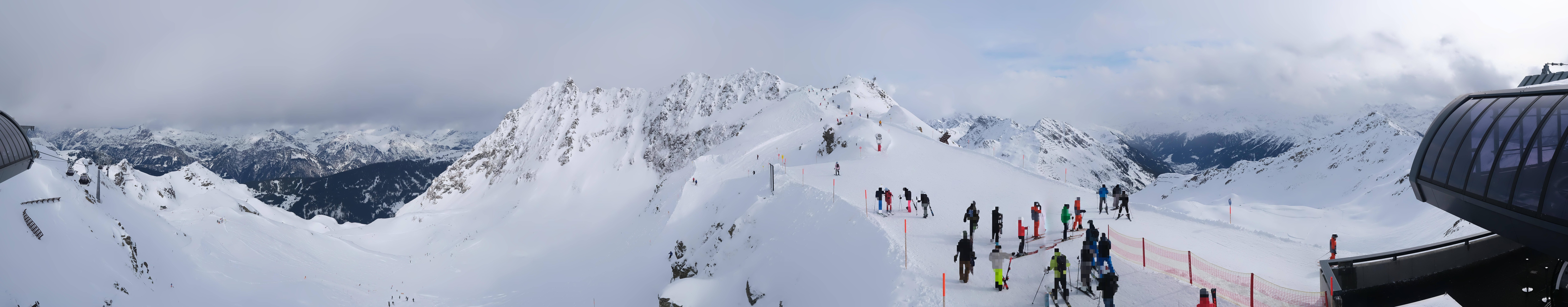 Archiv Foto Webcam Panorama Bahn - Silvretta Montafon