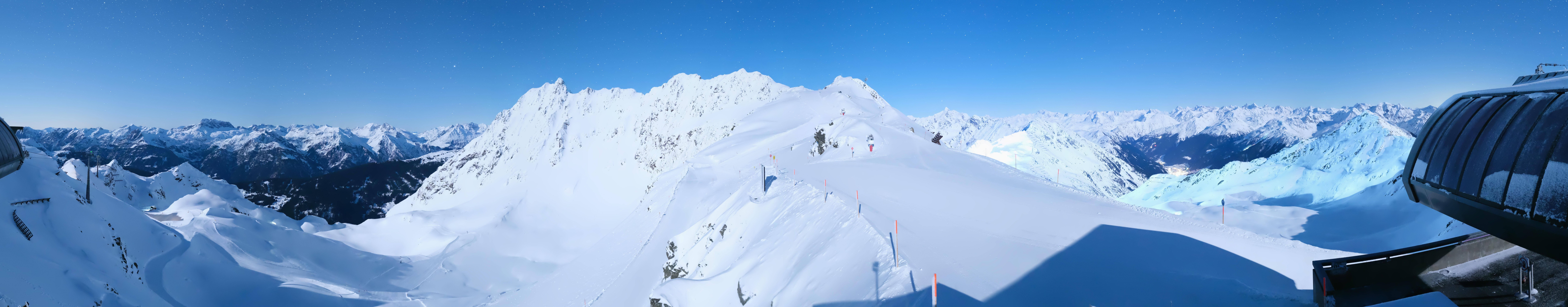 Archiv Foto Webcam Panorama Bahn - Silvretta Montafon