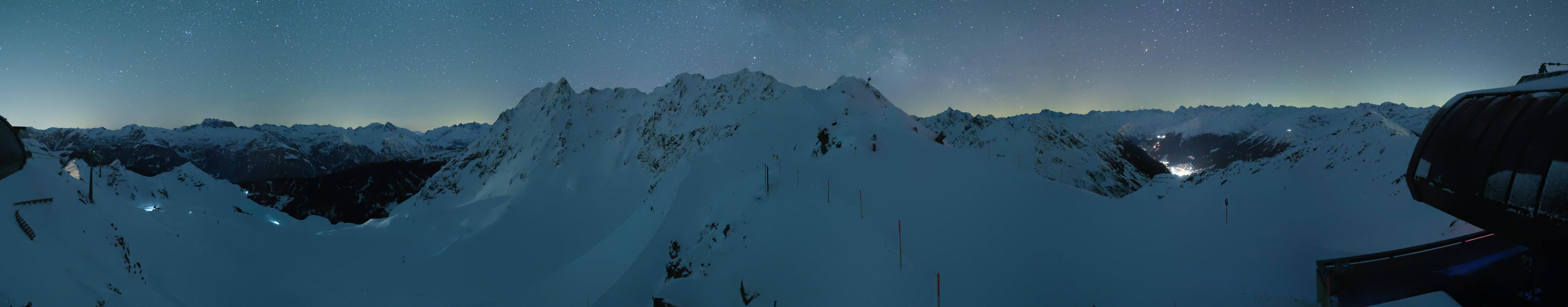 Archiv Foto Webcam Panorama Bahn - Silvretta Montafon