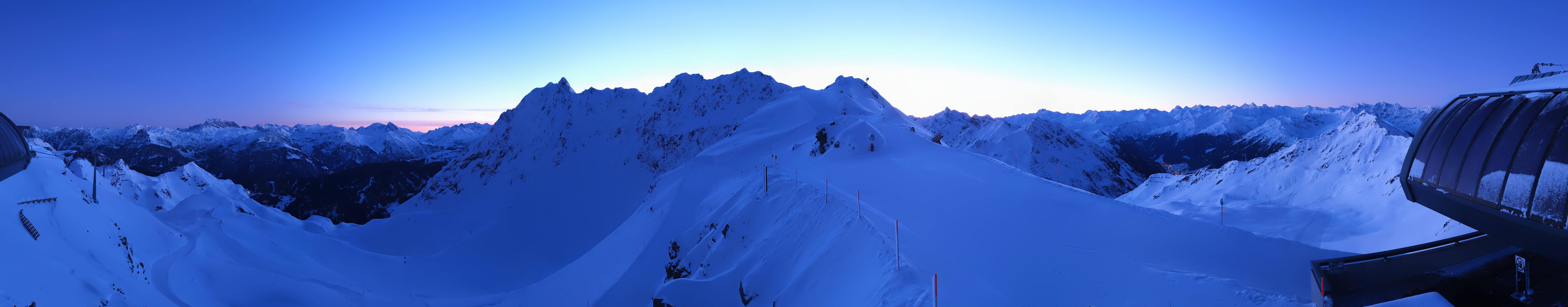 Archiv Foto Webcam Panorama Bahn - Silvretta Montafon