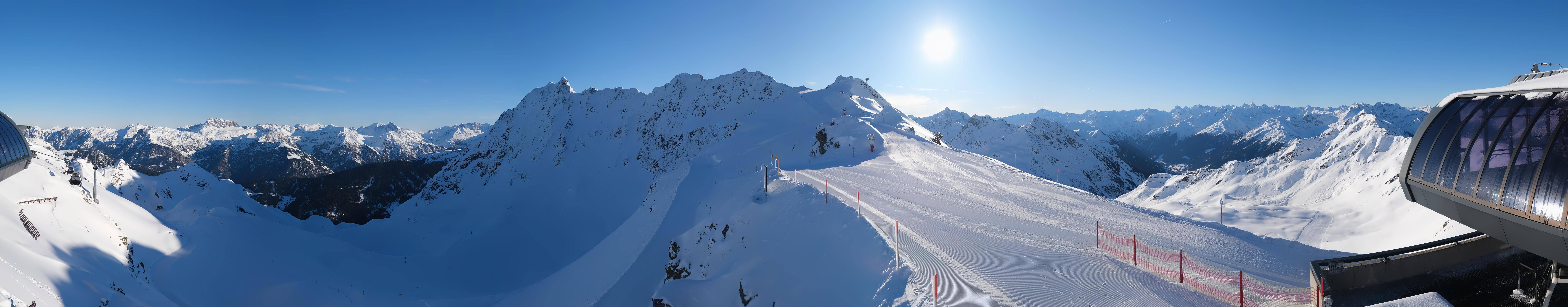 Archiv Foto Webcam Panorama Bahn - Silvretta Montafon