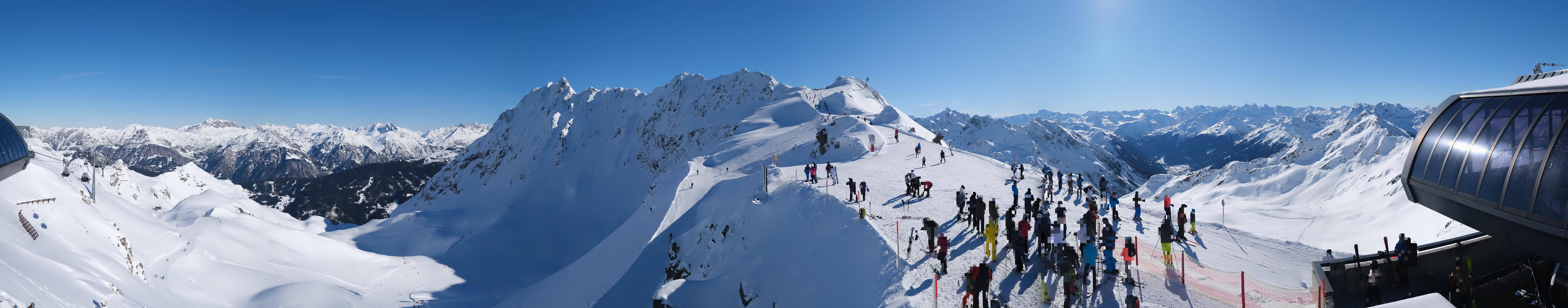 Archiv Foto Webcam Panorama Bahn - Silvretta Montafon