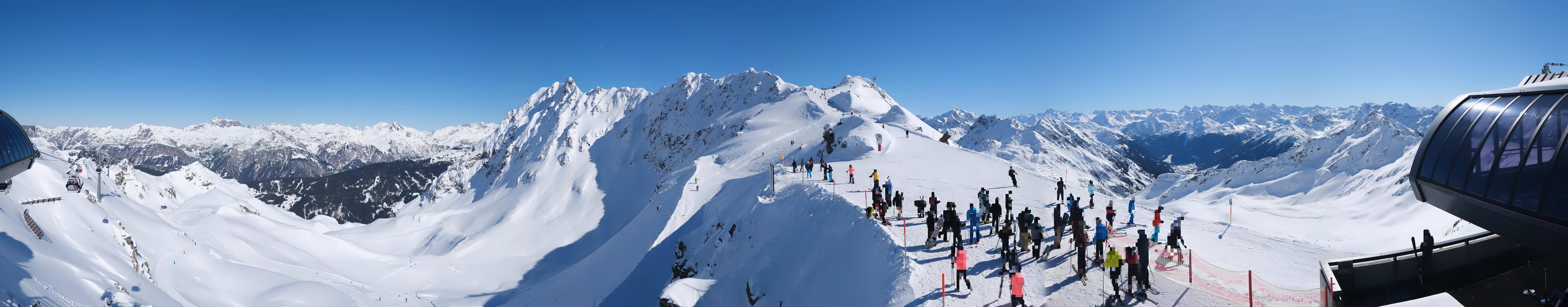 Archiv Foto Webcam Panorama Bahn - Silvretta Montafon