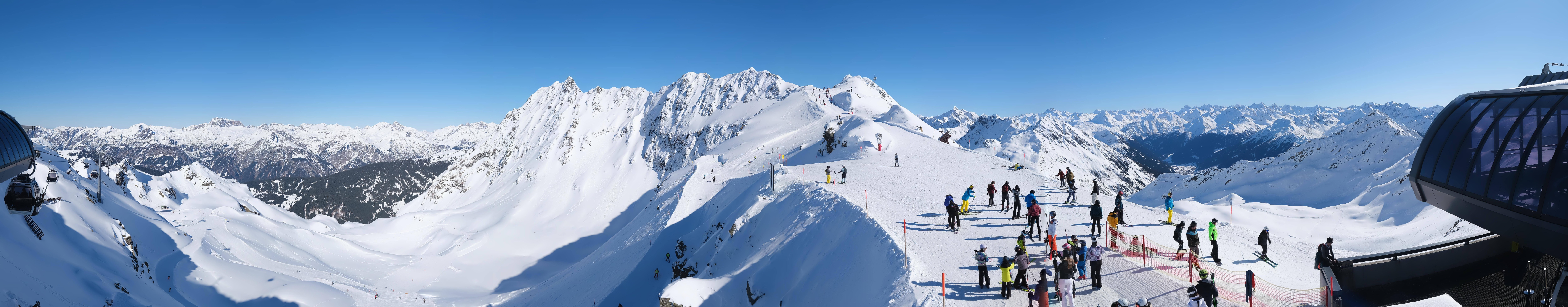 Archiv Foto Webcam Panorama Bahn - Silvretta Montafon