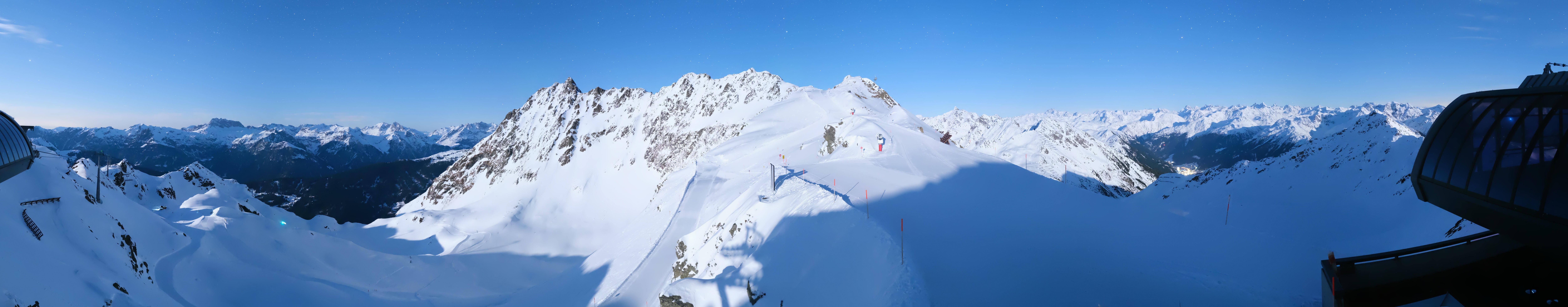 Archiv Foto Webcam Panorama Bahn - Silvretta Montafon