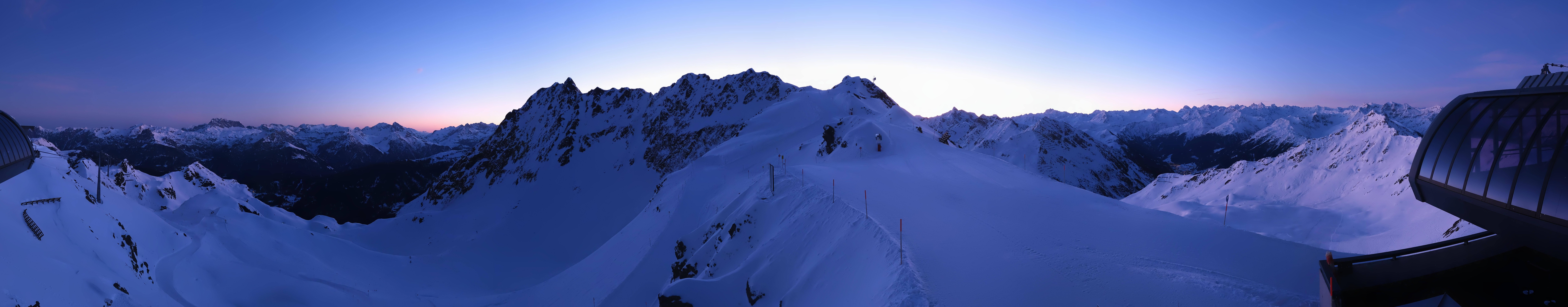 Archiv Foto Webcam Panorama Bahn - Silvretta Montafon