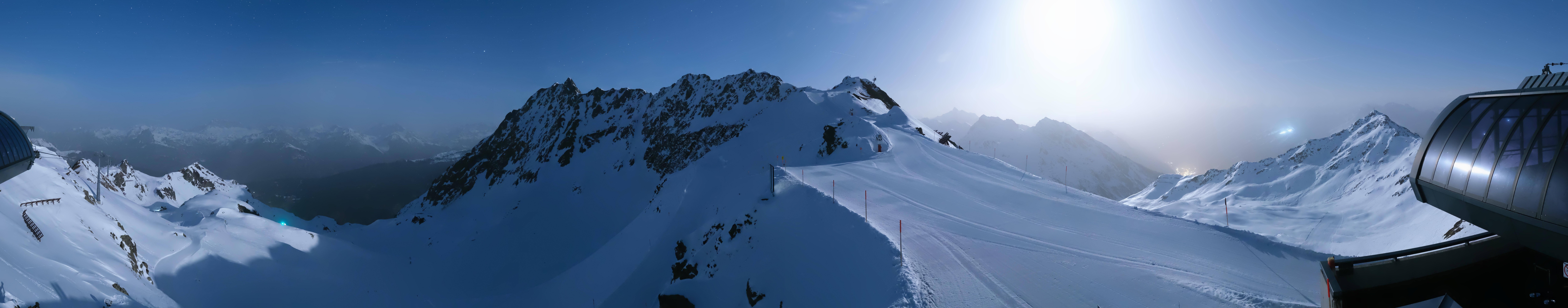 Archiv Foto Webcam Panorama Bahn - Silvretta Montafon