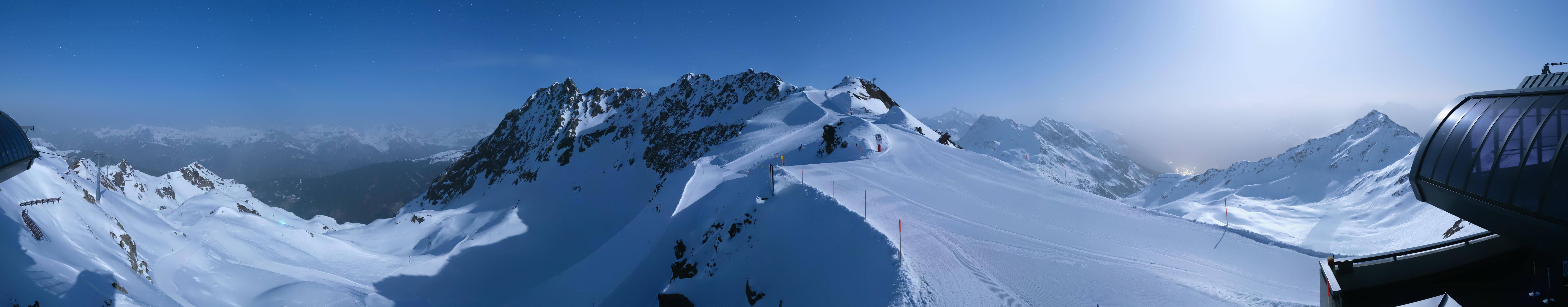 Archiv Foto Webcam Panorama Bahn - Silvretta Montafon