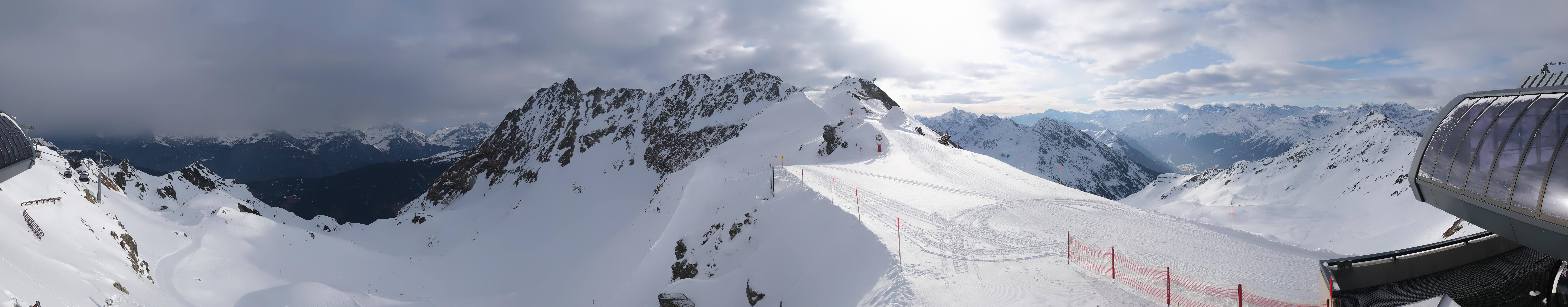 Archiv Foto Webcam Panorama Bahn - Silvretta Montafon