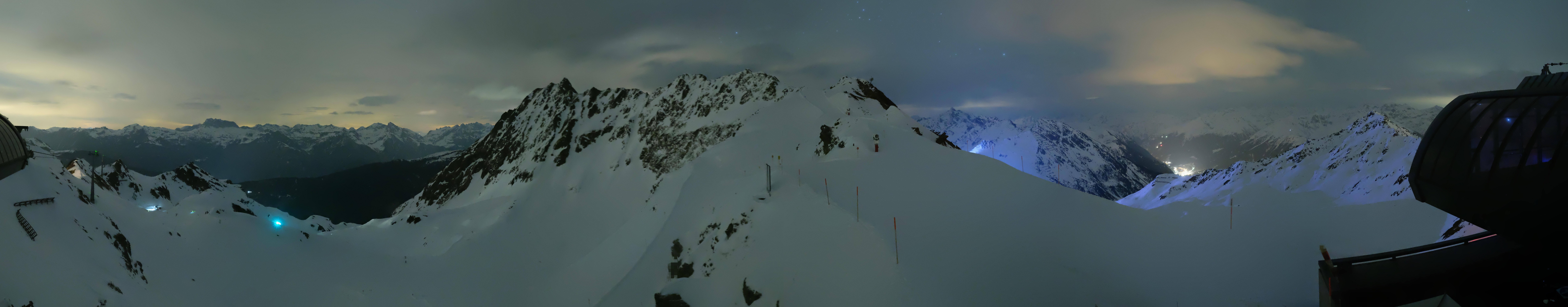 Archiv Foto Webcam Panorama Bahn - Silvretta Montafon