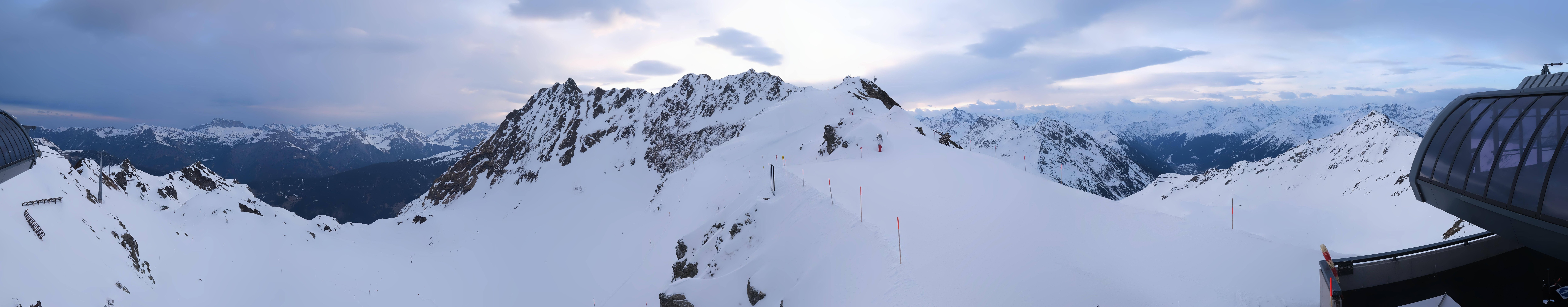 Archiv Foto Webcam Panorama Bahn - Silvretta Montafon