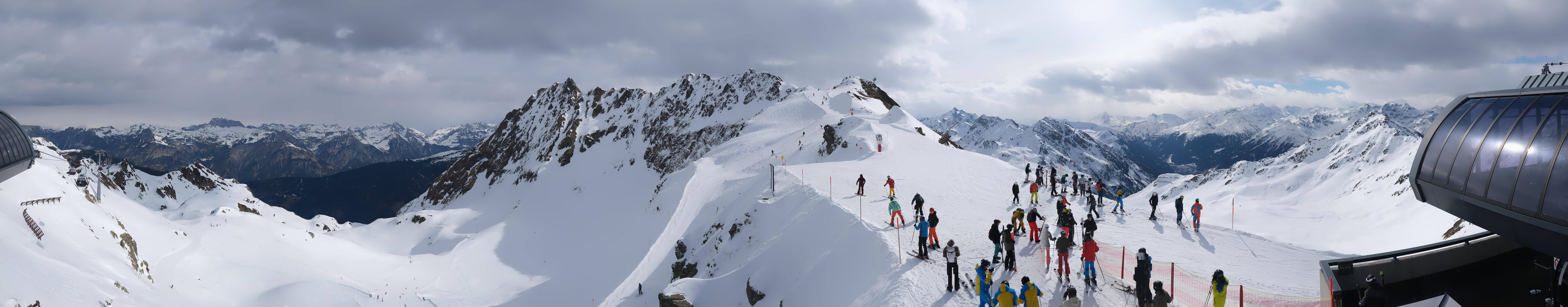 Archiv Foto Webcam Panorama Bahn - Silvretta Montafon
