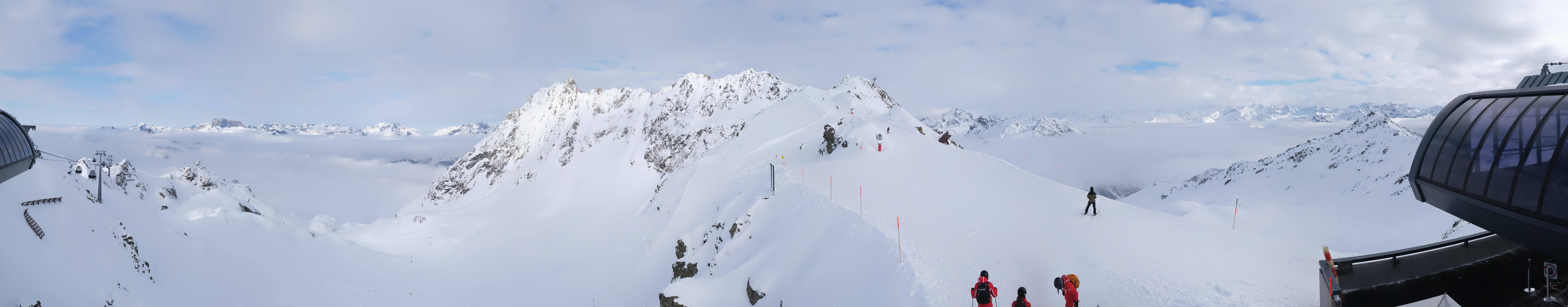Archiv Foto Webcam Panorama Bahn - Silvretta Montafon