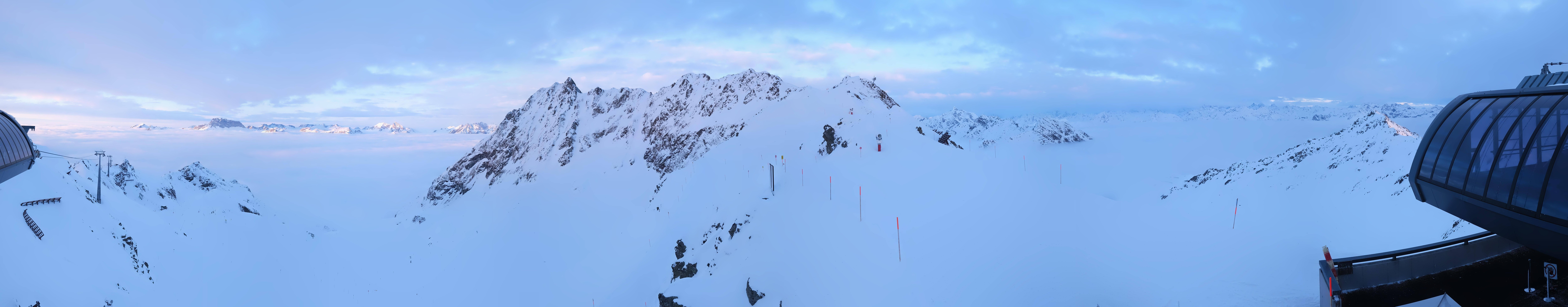 Archiv Foto Webcam Panorama Bahn - Silvretta Montafon