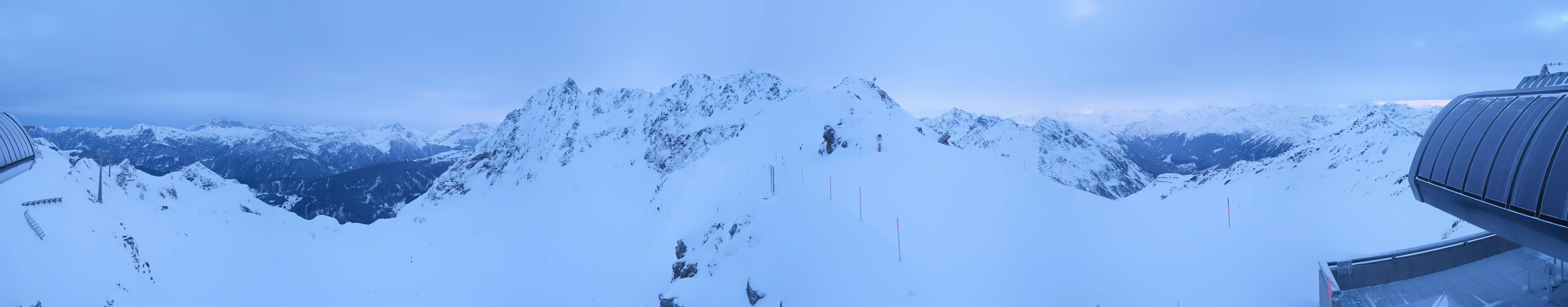 Archiv Foto Webcam Panorama Bahn - Silvretta Montafon