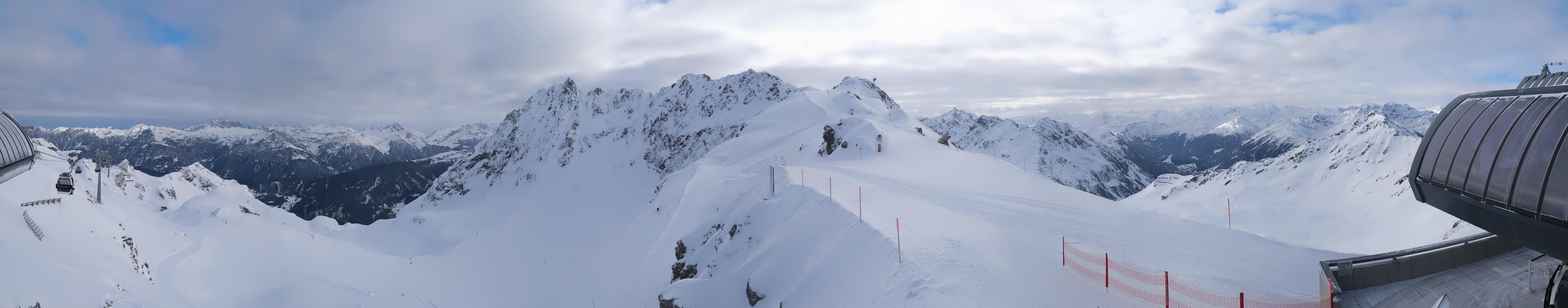 Archiv Foto Webcam Panorama Bahn - Silvretta Montafon