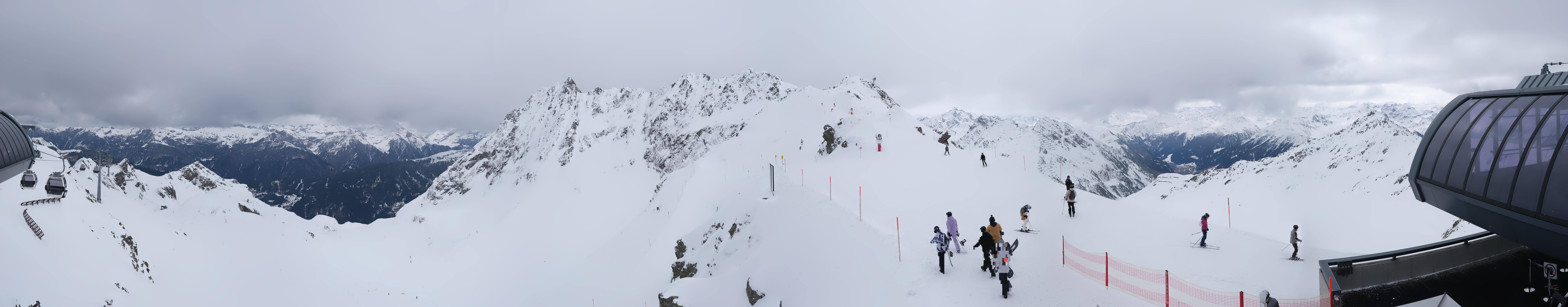 Archiv Foto Webcam Panorama Bahn - Silvretta Montafon