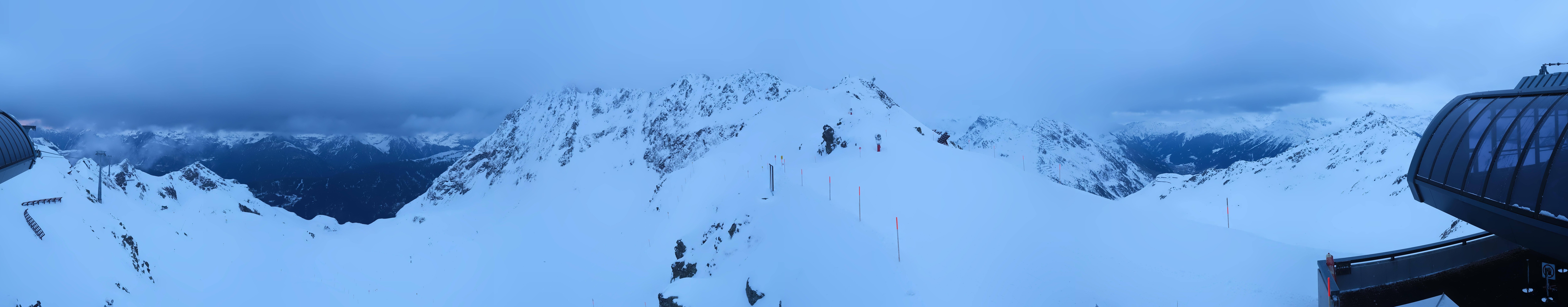 Archiv Foto Webcam Panorama Bahn - Silvretta Montafon