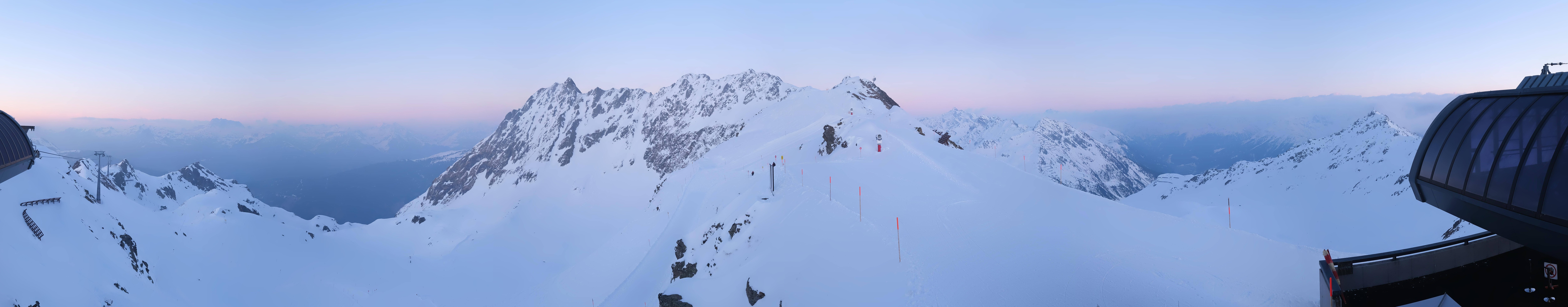 Archived image Webcam Panorama Gondola - Silvretta Montafon