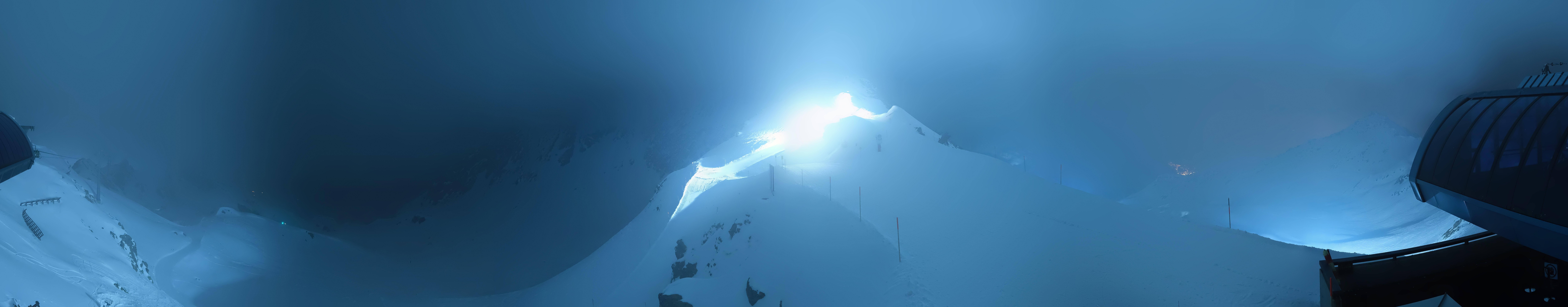 Archived image Webcam Panorama Gondola - Silvretta Montafon