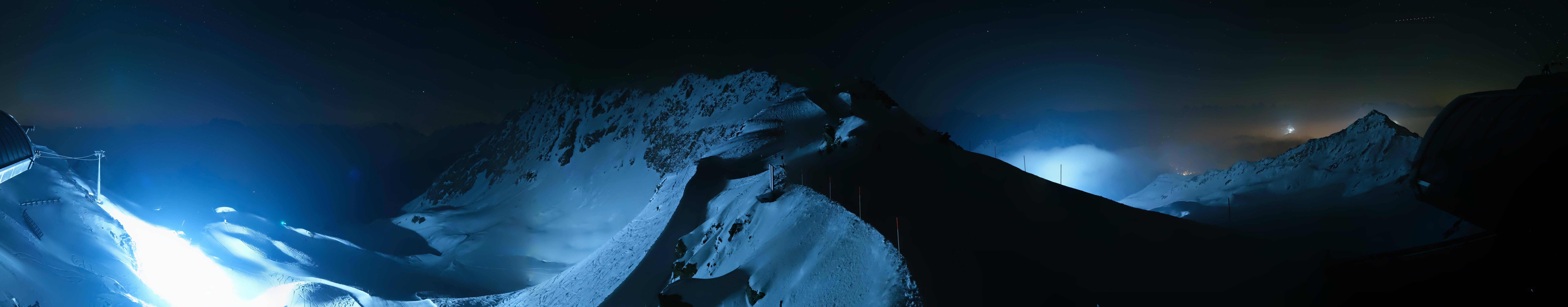 Archived image Webcam Panorama Gondola - Silvretta Montafon