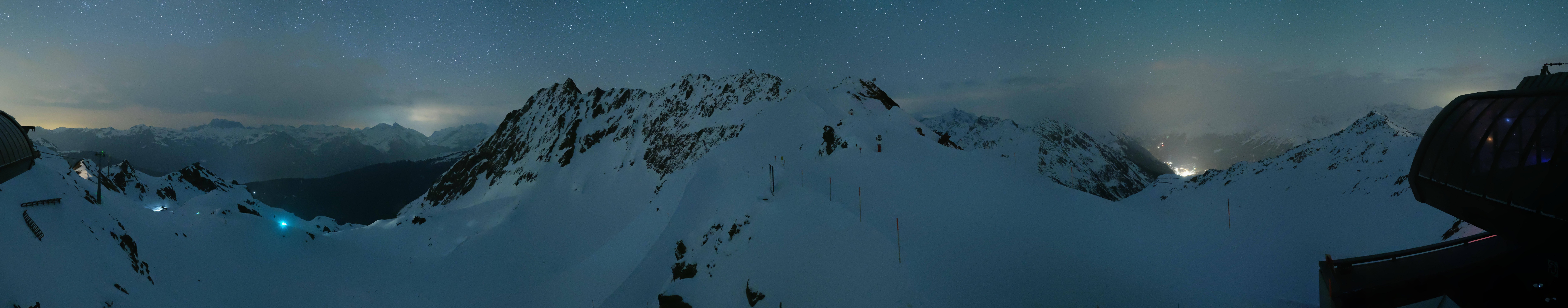 Archiv Foto Webcam Panorama Bahn - Silvretta Montafon