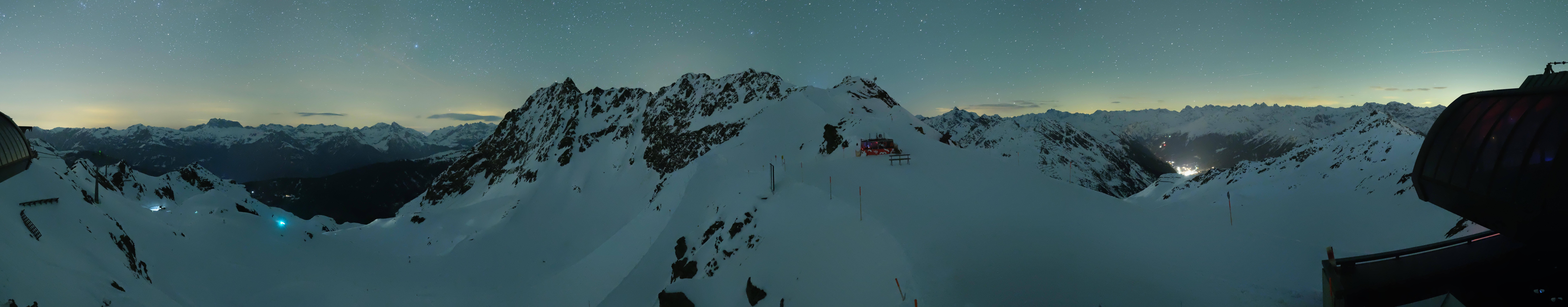 Archiv Foto Webcam Panorama Bahn - Silvretta Montafon
