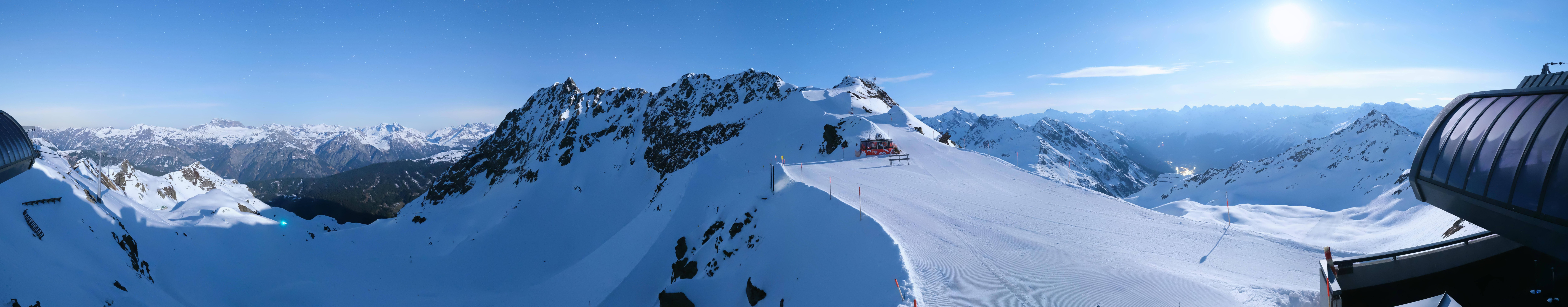 Archiv Foto Webcam Panorama Bahn - Silvretta Montafon