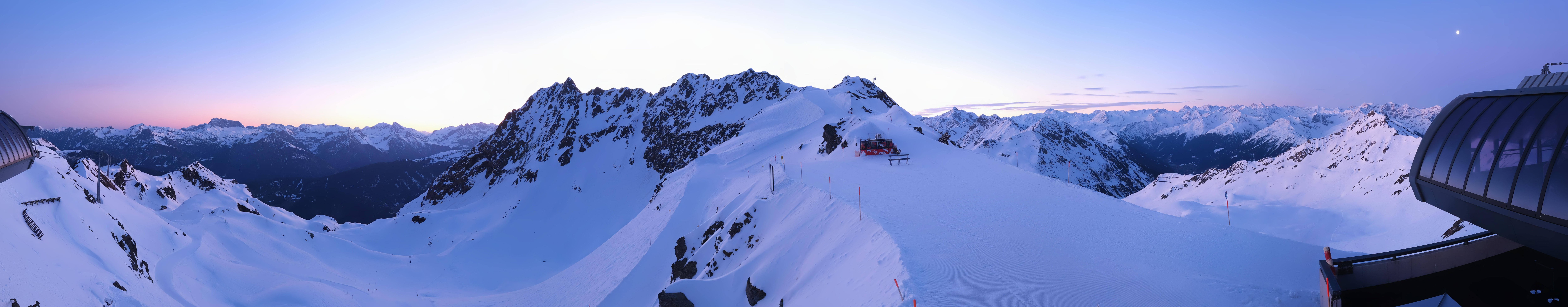 Archiv Foto Webcam Panorama Bahn - Silvretta Montafon