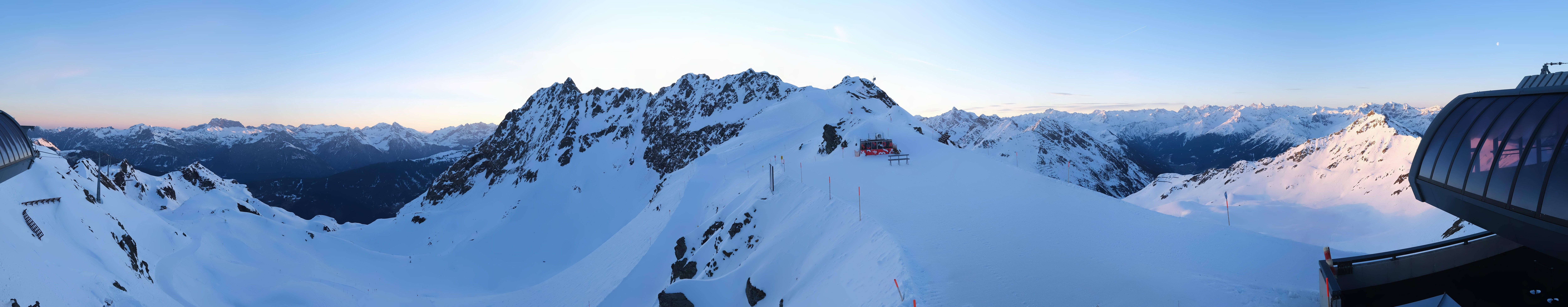 Archiv Foto Webcam Panorama Bahn - Silvretta Montafon