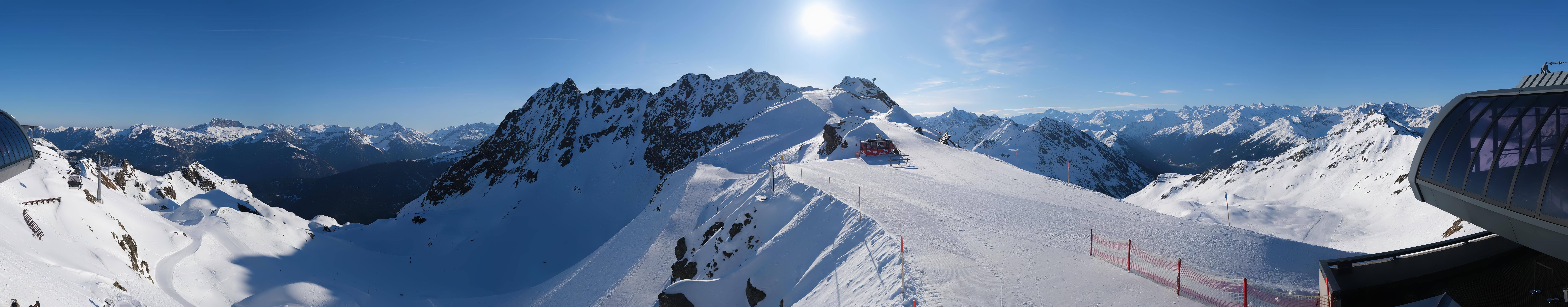 Archiv Foto Webcam Panorama Bahn - Silvretta Montafon