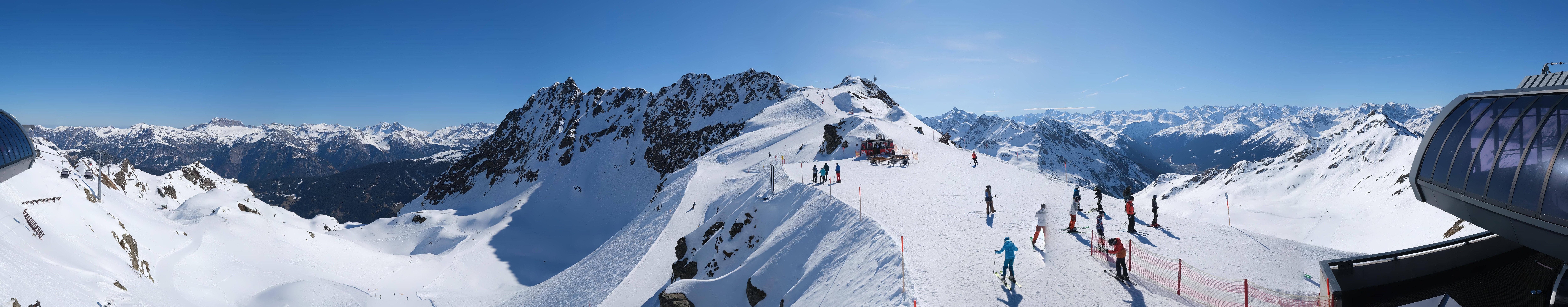 Archiv Foto Webcam Panorama Bahn - Silvretta Montafon