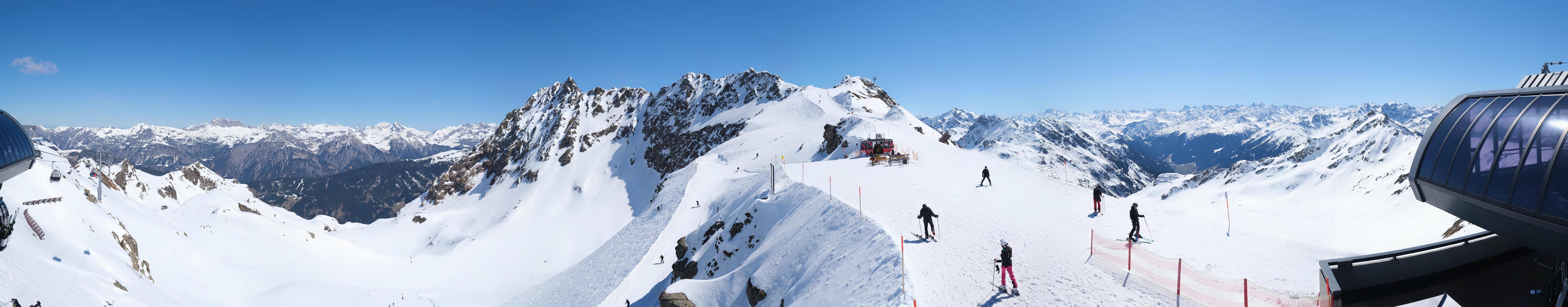 Archiv Foto Webcam Panorama Bahn - Silvretta Montafon