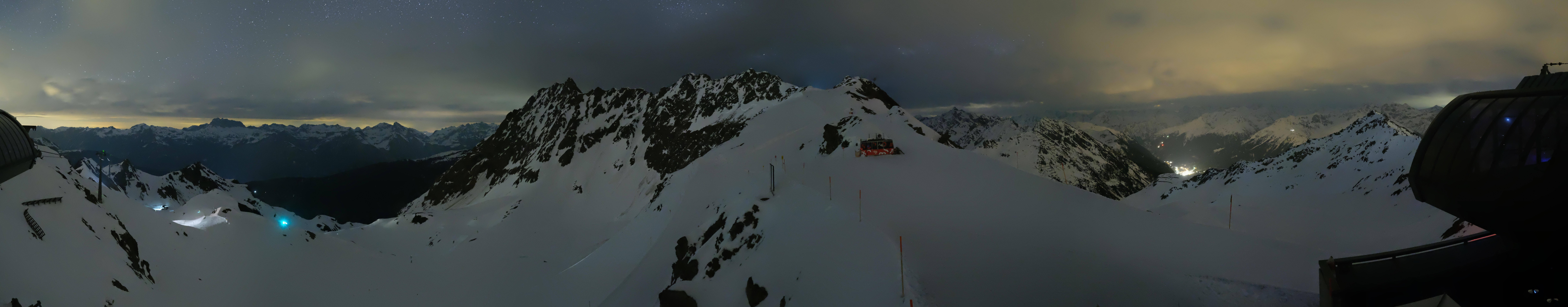 Archiv Foto Webcam Panorama Bahn - Silvretta Montafon