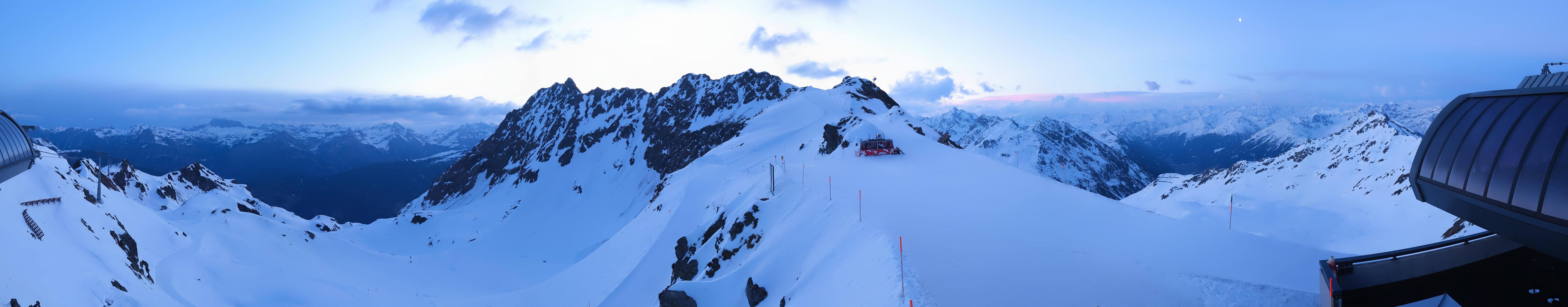 Archiv Foto Webcam Panorama Bahn - Silvretta Montafon