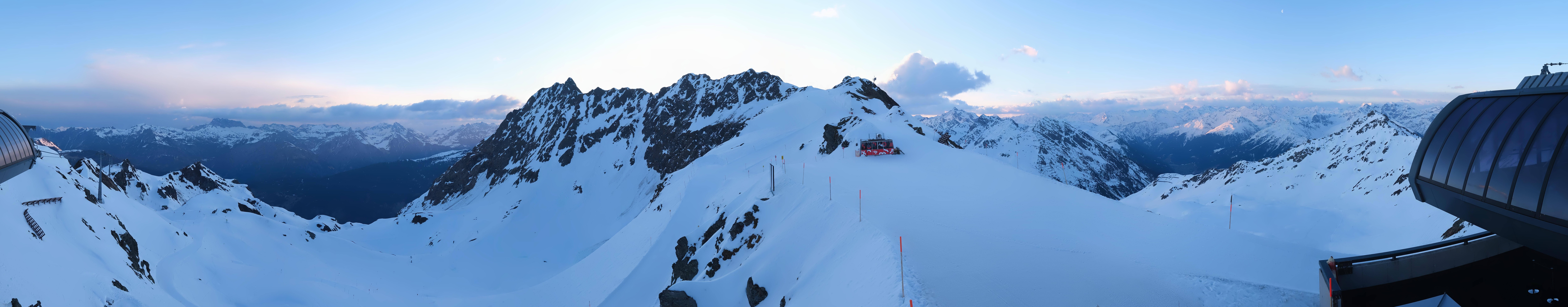 Archiv Foto Webcam Panorama Bahn - Silvretta Montafon