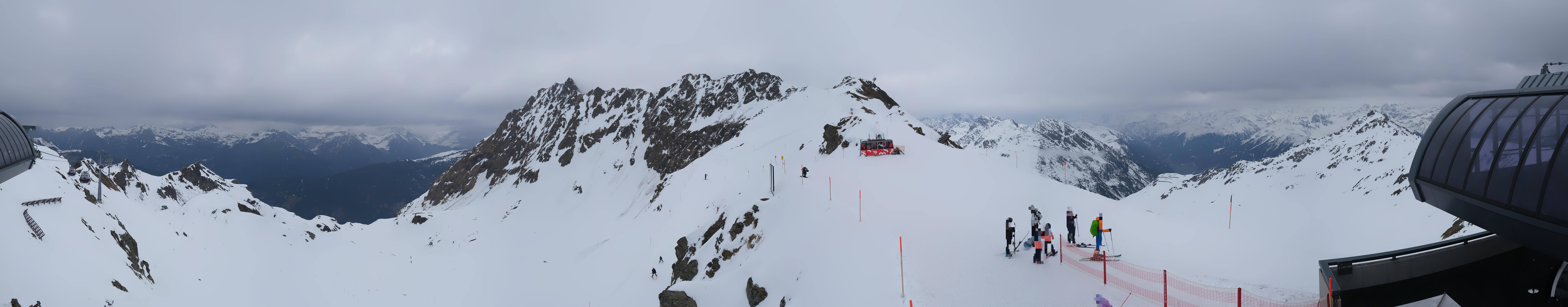 Archiv Foto Webcam Panorama Bahn - Silvretta Montafon