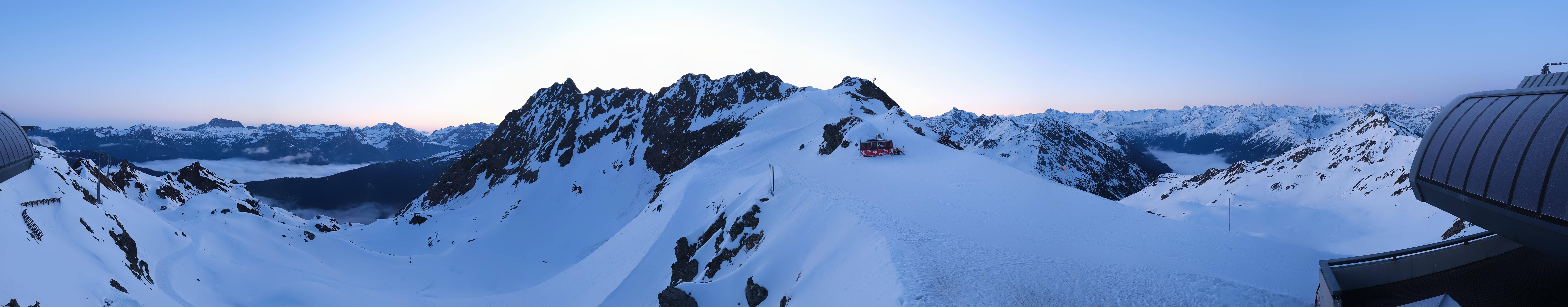 Archiv Foto Webcam Panorama Bahn - Silvretta Montafon