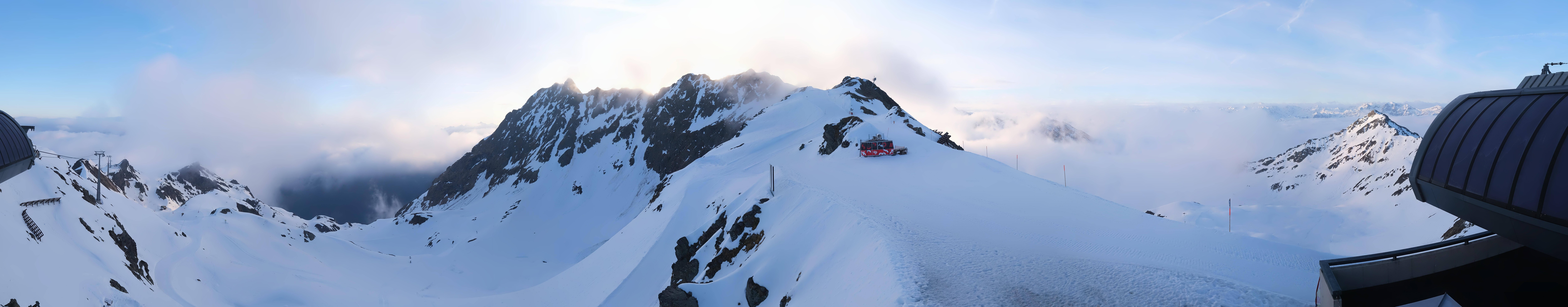 Archiv Foto Webcam Panorama Bahn - Silvretta Montafon