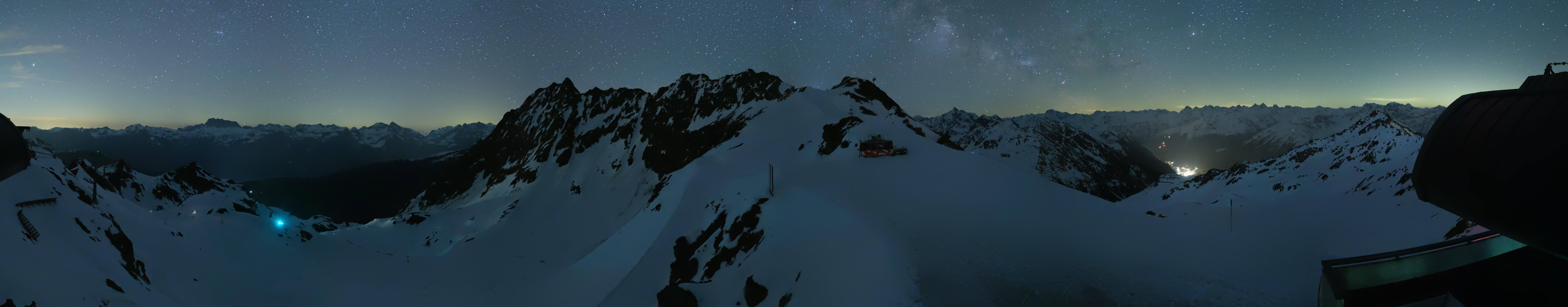 Archiv Foto Webcam Panorama Bahn - Silvretta Montafon
