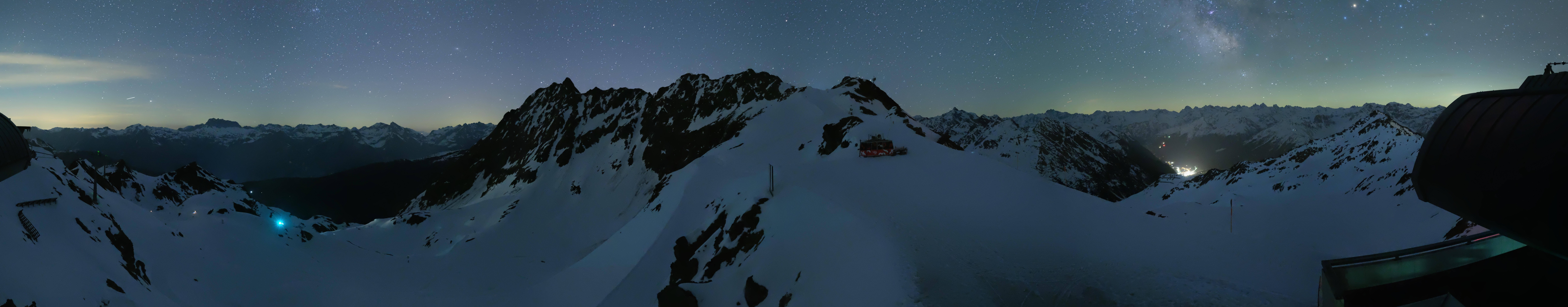 Archiv Foto Webcam Panorama Bahn - Silvretta Montafon